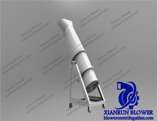 Ventilatore di raffreddamento a forno rotativo di alta capacità Ventilatori assiali industriali per ventilazione e sistemi di scarico su larga scala Sopratore ad alta efficienza