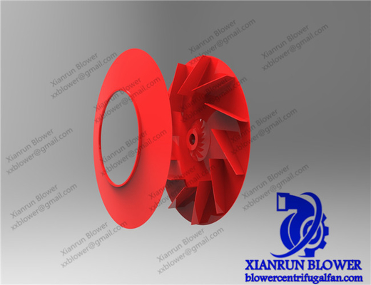 Equilibrio statico/dinamico dell'anti di corrosione Q345 del ventilatore centrifugo ventola degli accessori