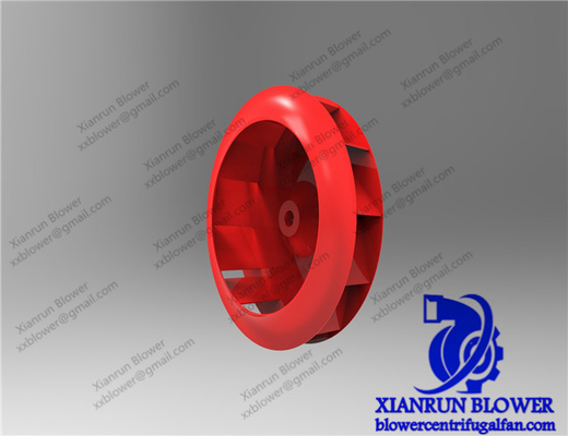 Elaborazione di resistenza del ventilatore centrifugo degli accessori di singola usura rossa della ventola