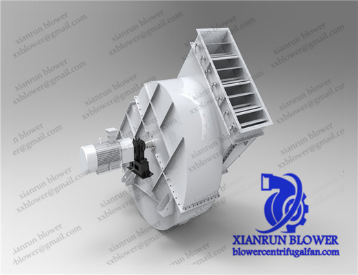 aspiratori industriali di 220V 380V, ventilatore centrifugo radiale della flangia dello sbocco