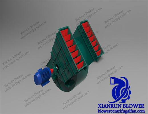 Ventilatori centrifughi Q345 e fan 800m3/H - abitudine di colore 90000m3/H