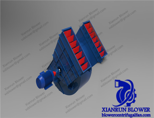 Ventilatori centrifughi Q345 e fan 800m3/H - abitudine di colore 90000m3/H