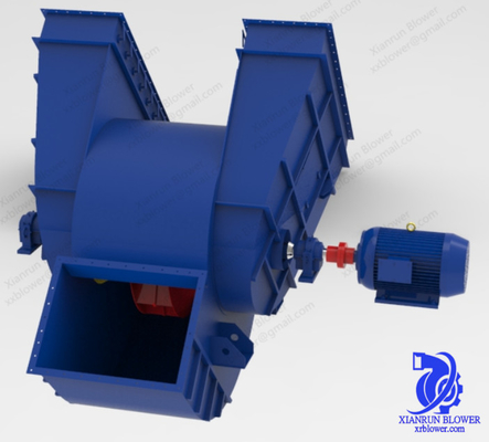 5 - Ventilatore di ventilatore su ordinazione 350KW 220V 660V per la raccolta di polvere