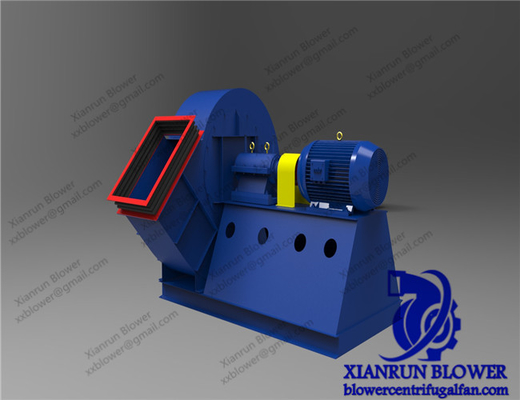 Disegni OEM Centrifugo curvo all'indietro Soppiattore industriale personalizzato per l'installazione di isolante di vibrazione a molla