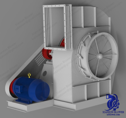 Ventilatore centrifugo industriale su ordinazione 350KW per la raccolta di polvere