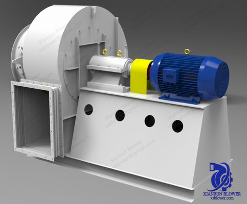 Ventilatore centrifugo industriale su ordinazione 350KW per la raccolta di polvere