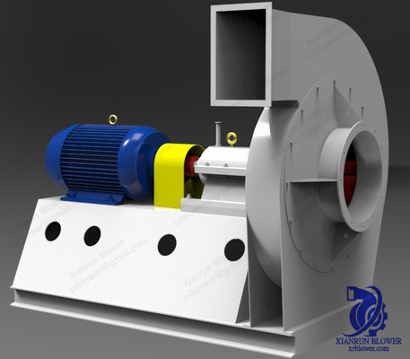 Singolo ventilatore di ventilatore centrifugo d'acciaio dell'entrata con la coppia del contenitore di cuscinetto di Bolt