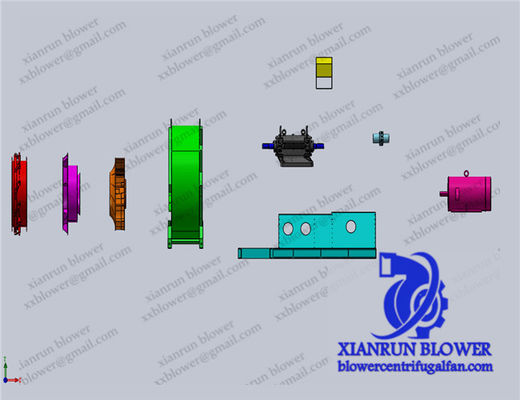 Ventilatore radiale centrifugabile personalizzabile per esigenze industriali specifiche