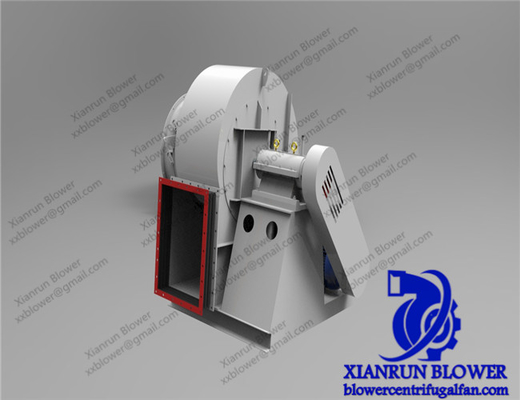 Ventilatore centrifugo a rovescio 5KW - di acciaio al carbonio colore 350KW su misura