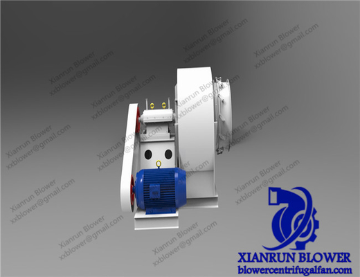 Ventilatore centrifugo a rovescio 5KW - di acciaio al carbonio colore 350KW su misura