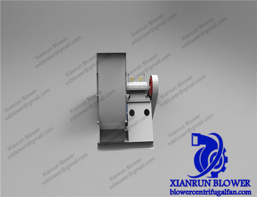 Ventilatore centrifugo industriale con alto flusso d'aria e trasmissione a cinghia, progettato per caldaie industriali e apparecchiature di supporto per soffiatori d'aria elettrici